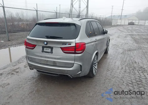 2016 BMW X5 M z USA, uszkodzony, nr VIN 5YMKT6C51G0R78132